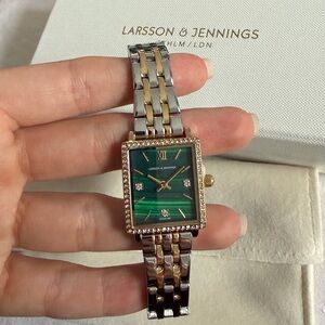 Larsson & Jennings Green and Gold Women's Watch